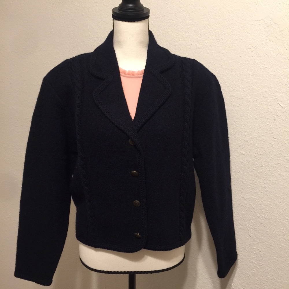 🆕 Jeremy Scott Navy blue sweater size M